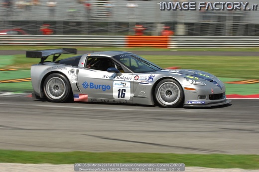 2007-06-24 Monza 223 FIA GT3 European Championship - Corvette Z06R GT3